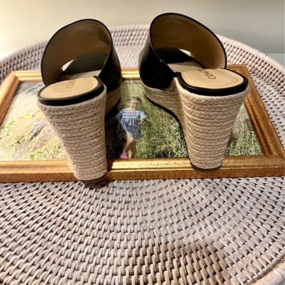 Coach Espadrille Wedge Mules, Size 8 - Picture 4 of 9